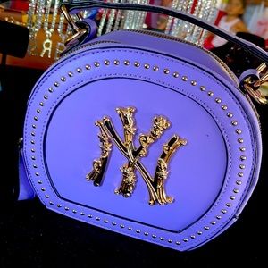 Blossom purple NY HAND BAG